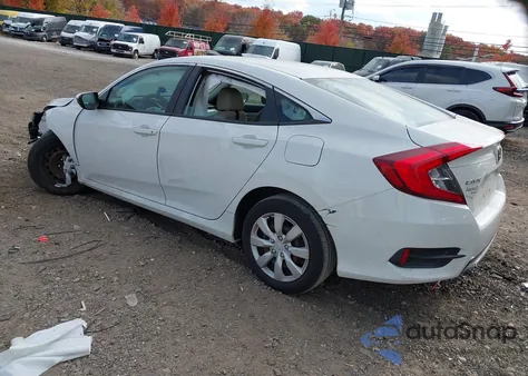 2019 Honda Civic Lx z USA, uszkodzony, nr VIN 2HGFC2F60KH546516